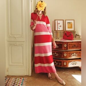 Frances Valentine Stripped Sweater Dress